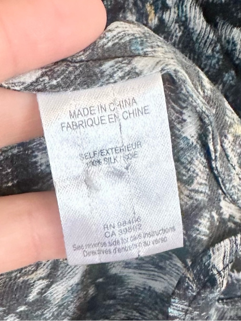 Theory Ruisa Caligula 100% Silk Blouse - Size: Small - Picture 4 of 11